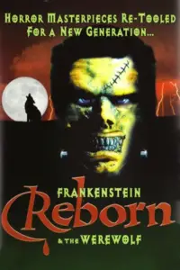 Poster to the movie "Frankenstein & the Werewolf Reborn!" #956105