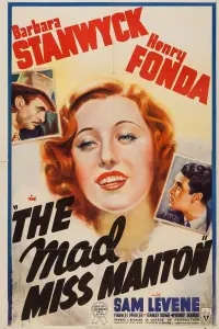 Poster to the movie "The Mad Miss Manton" #998755