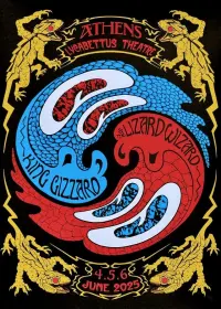 Poster to the movie "King Gizzard & The Lizard Wizard - Live in Athens 