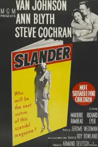 Poster to the movie "Slander" #732971