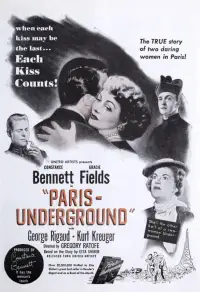 Poster to the movie "Paris Underground" #1164008