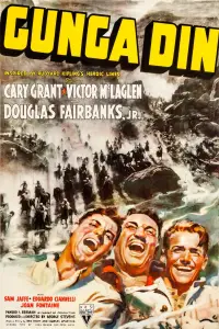 Poster to the movie "Gunga Din" #1177645