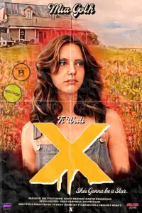 Poster to the movie "X" #529676