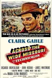 Poster to the movie "Across the Wide Missouri" #984327