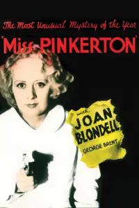 Poster to the movie "Miss Pinkerton" #1165430