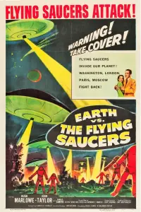 Poster to the movie "Earth vs. the Flying Saucers" #956274