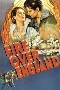 Poster to the movie "Fire Over England" #1156502