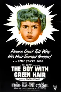 Poster to the movie "The Boy with Green Hair" #1097934