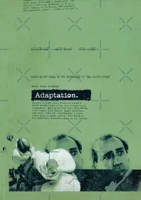 Poster to the movie "Adaptation." #727999