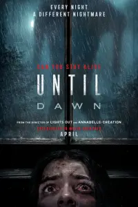 Poster to the movie "Until Dawn" #917393