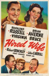 Poster to the movie "Hired Wife" #729976