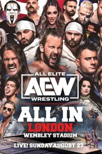 Poster to the movie "AEW All In 2023: London" #1218447
