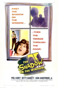 Poster to the movie "The Shadow on the Window" #991997