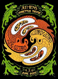Poster to the movie "King Gizzard & The Lizard Wizard - Live in Athens 