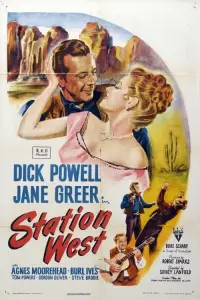 Poster to the movie "Station West" #1071946