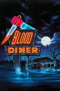Poster to the movie "Blood Diner" #734967
