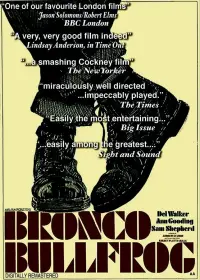 Poster to the movie "Bronco Bullfrog" #991289