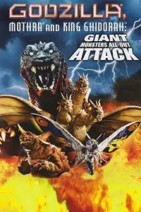 Poster to the movie "Godzilla, Mothra and King Ghidorah: Giant Monsters All-Out Attack" #994006