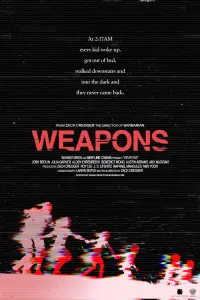 Poster to the movie "Weapons" #751721