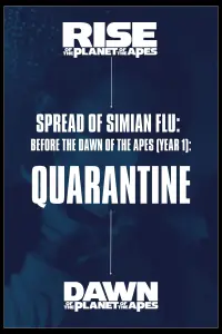 Poster to the movie "Spread of Simian Flu: Before the Dawn of the Apes (Year 1)" #697818