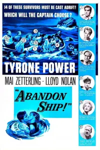 Poster to the movie "Abandon Ship" #993889