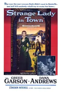 Poster to the movie "Strange Lady in Town" #968429