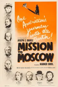 Poster to the movie "Mission to Moscow" #989900