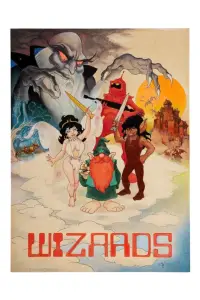 Poster to the movie "Wizards" #989410