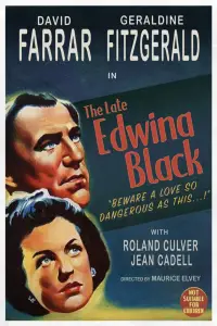 Poster to the movie "The Late Edwina Black" #1094095