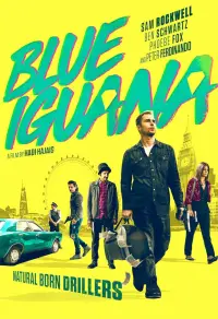 Poster to the movie "Blue Iguana" #1111077