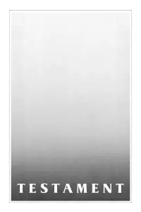 Poster to the movie "Testament" #627349