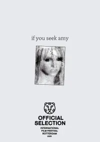 Poster to the movie "if you seek amy" #657997