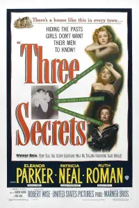 Poster to the movie "Three Secrets" #1161108