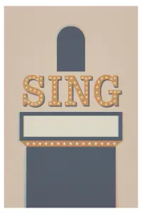 Poster to the movie "Sing" #742193