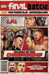 Poster to the movie "ROH Final Battle 2025" #1127603