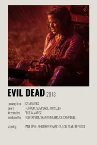 Poster to the movie "Evil Dead" #819715