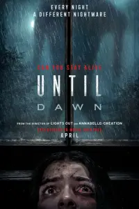 Poster to the movie "Until Dawn" #644359