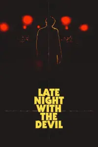 Poster to the movie "Late Night with the Devil" #583312