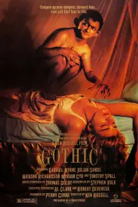 Poster to the movie "Gothic" #1233248