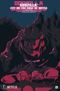 Poster to the movie "Godzilla: City on the Edge of Battle" #1108598