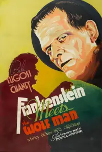 Poster to the movie "Frankenstein Meets the Wolf Man" #974970