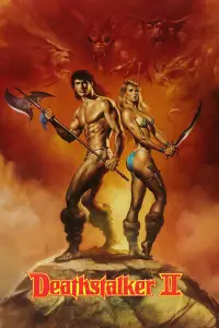 Poster to the movie "Deathstalker II" #964006