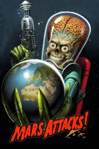 Poster to the movie "Mars Attacks!" #934295