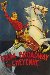 Poster to the movie "Broadway to Cheyenne" #1018612