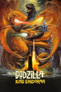 Poster to the movie "Godzilla vs. King Ghidorah" #1031048
