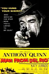 Poster to the movie "Man from Del Rio" #1221619