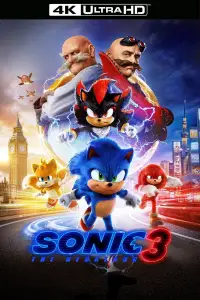 Poster to the movie "Sonic the Hedgehog 3" #551956