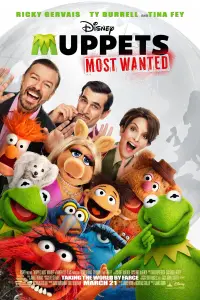 Poster to the movie "Muppets Most Wanted" #878045