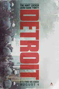 Poster to the movie "Detroit" #845812