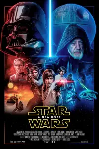 Poster to the movie "Star Wars" #546957